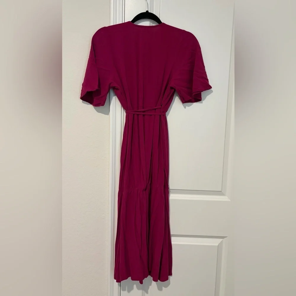 old navy long sleeve wrap dress Old Navy Womens Wrap Dress Floral Long Sleeve Size Large NWT